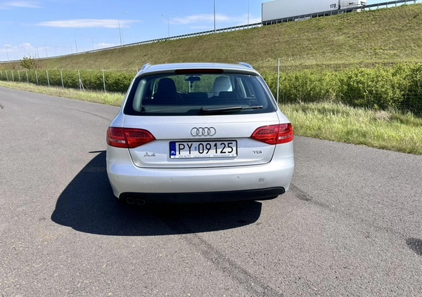 Audi A4 cena 39900 przebieg: 225810, rok produkcji 2011 z Poznań małe 172